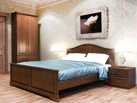 Кровать DreamLine Эдем 1 (бук) | Интернет-магазин Гипермаркет-матрасов.рф