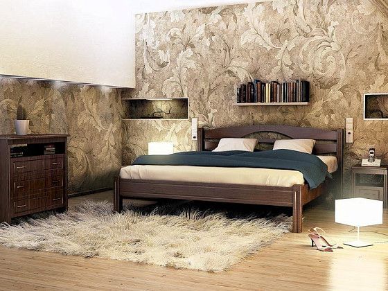 Кровать DreamLine Валенсия (бук) | Интернет-магазин Гипермаркет-матрасов.рф