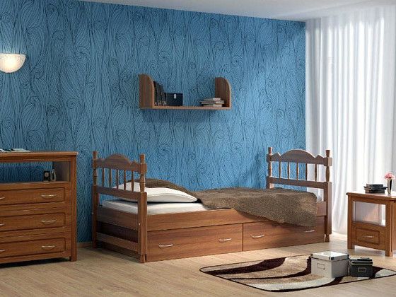 Кровать DreamLine Юниор 1 (ясень) | Интернет-магазин Гипермаркет-матрасов.рф